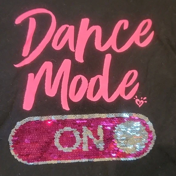 Justice girls size 10 3/4 sleeve shirt - Picture 4 of 5